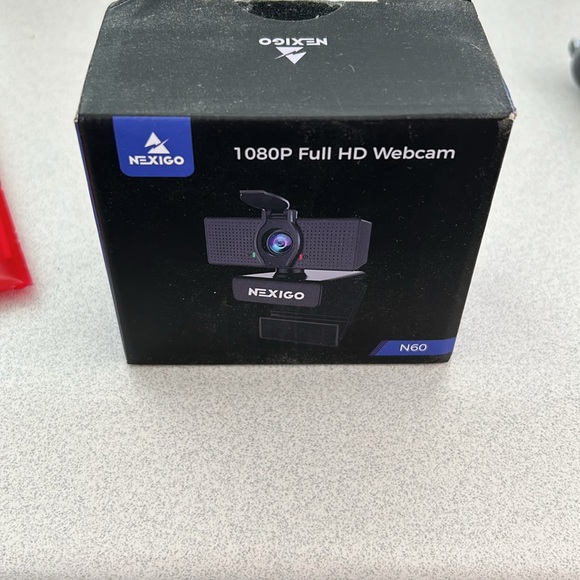 NexiGo N60 1080P Webcam with Microphone new in box never opened - Picture 2 of 2